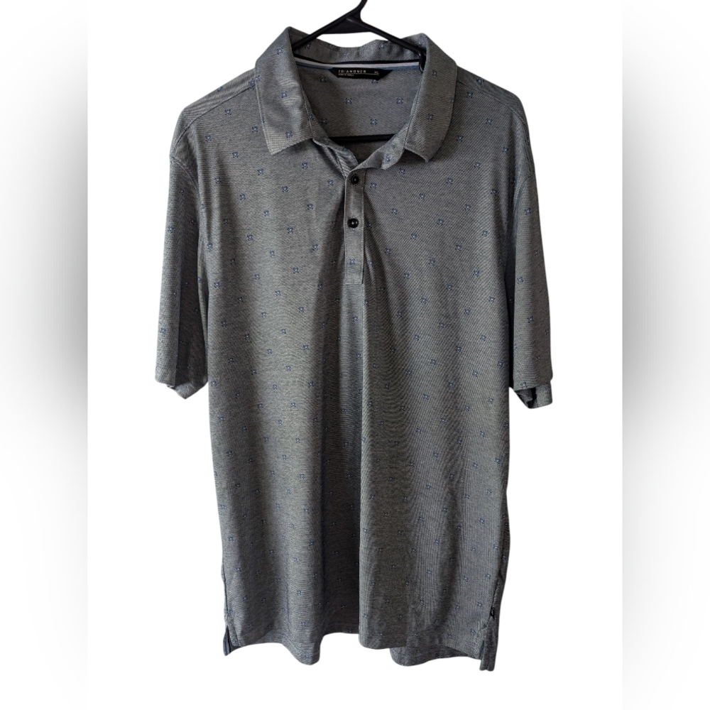 7 Diamonds Charcoal Polo Shirt